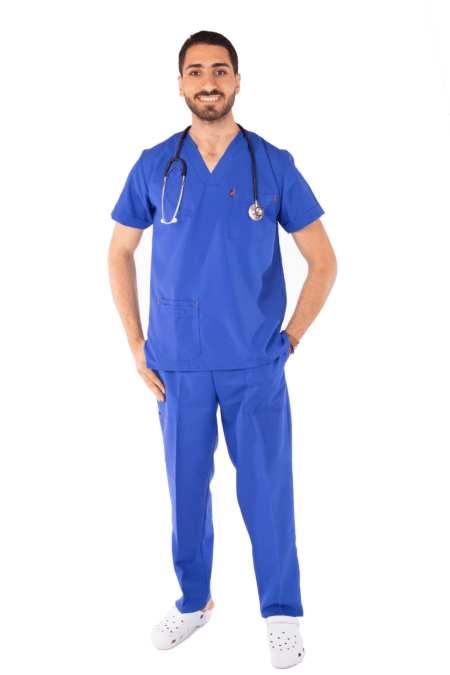 Blue Classic Scrub