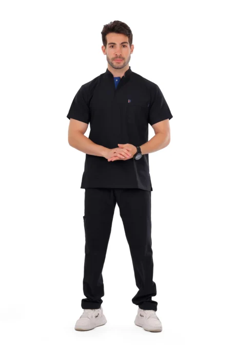 سكراب رويال رجالي اسود نص كم