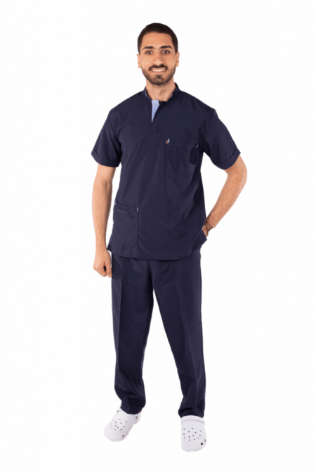 Dark Blue Royal Scrub