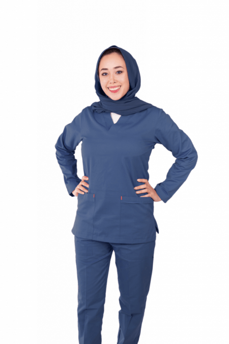 سكراب كلاسيك بترولي نسائي كم طويل