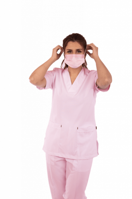 Pink Classic Scrub S S