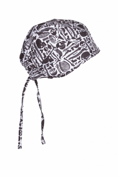 Printed Head Cap - Skull
