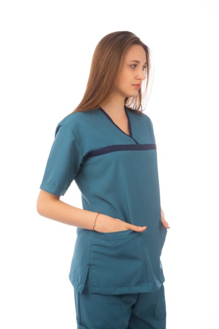 Dark Teal Elite Scrub S S