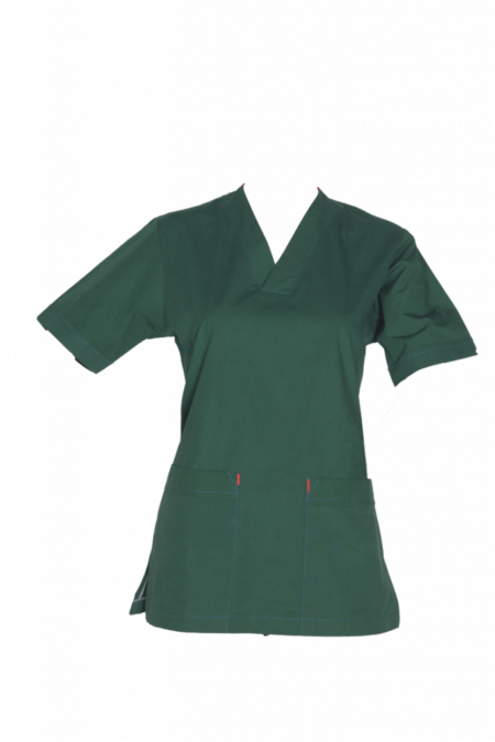 Dark Green Female Top - L