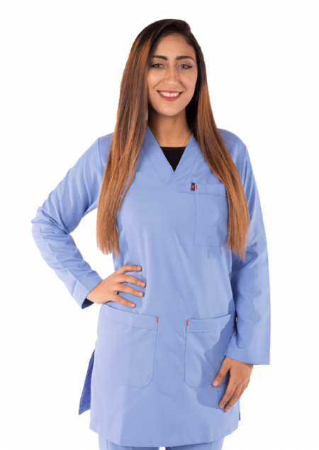 Light Blue Tonic Female Top - S