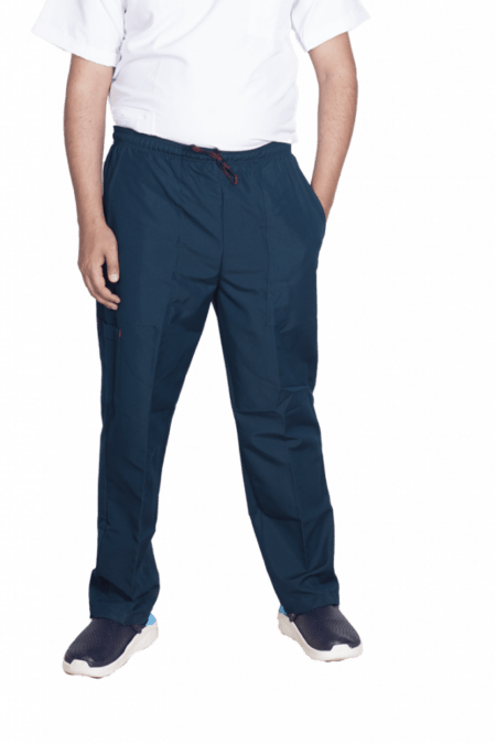 Dark Steel Blue Trousers