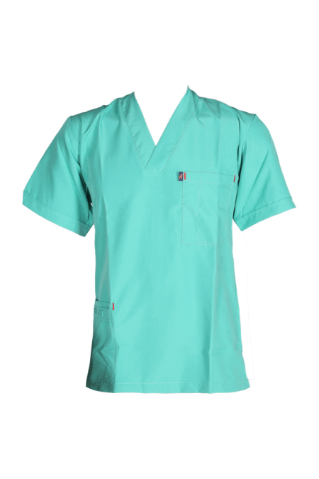Light Teal Male Top - S