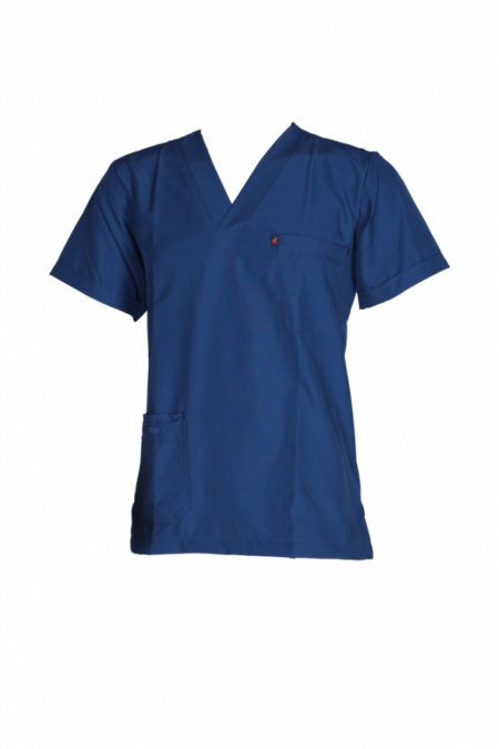 Dark Steel Blue Male Top - XXL