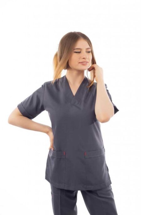 Dark Grey Classic Scrub S S
