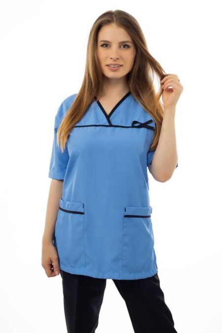 Royal Blue Elegant Scrub S S