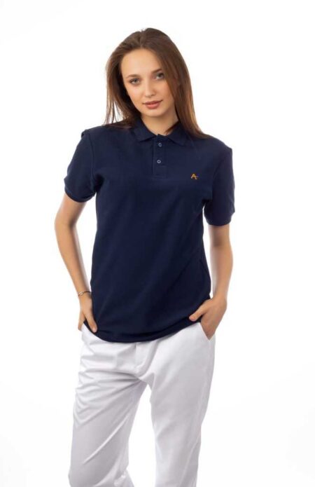 Dark Blue Polo T-Shirt