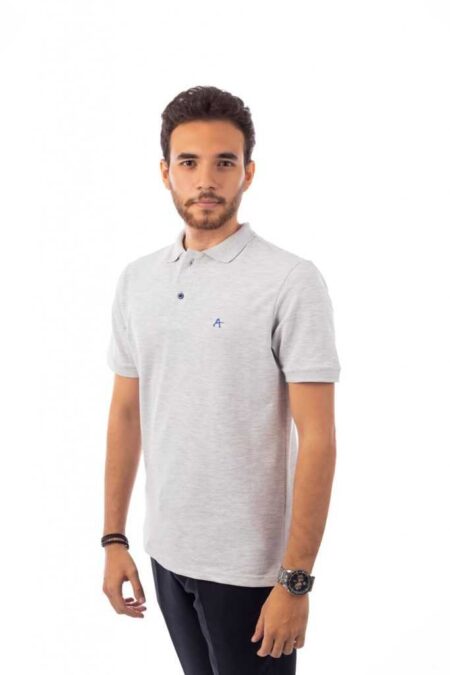 Light Grey Polo T-Shirt