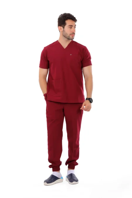 Crimson Premium Male Scrub - Sweat Pants