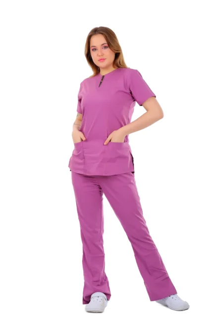 Mauve Infinity Scrub