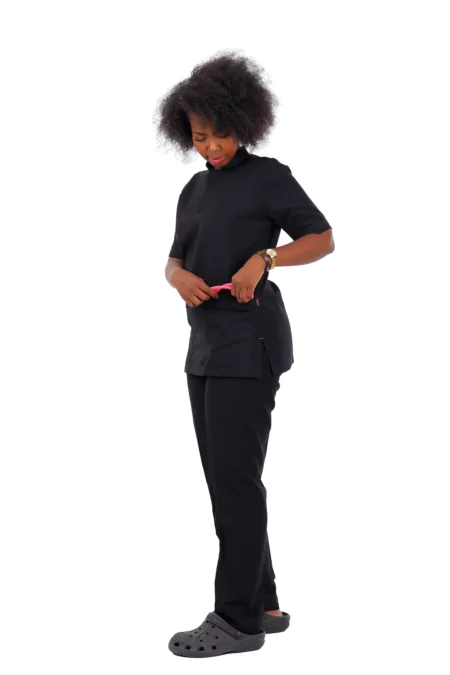 Black Royal Short Sleeve Scrub
