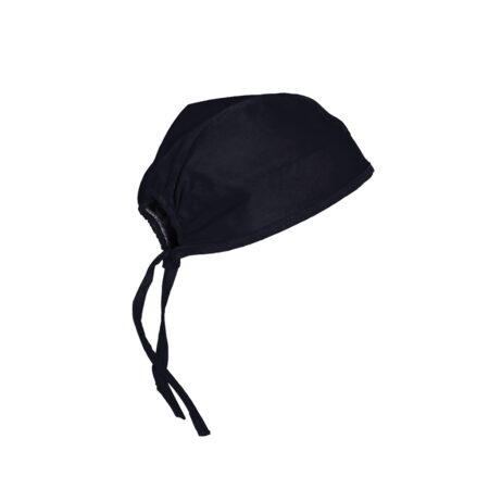 Solid Dark Blue Medical Head Cap