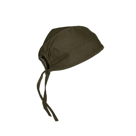 Solid Olive Medical Head Cap