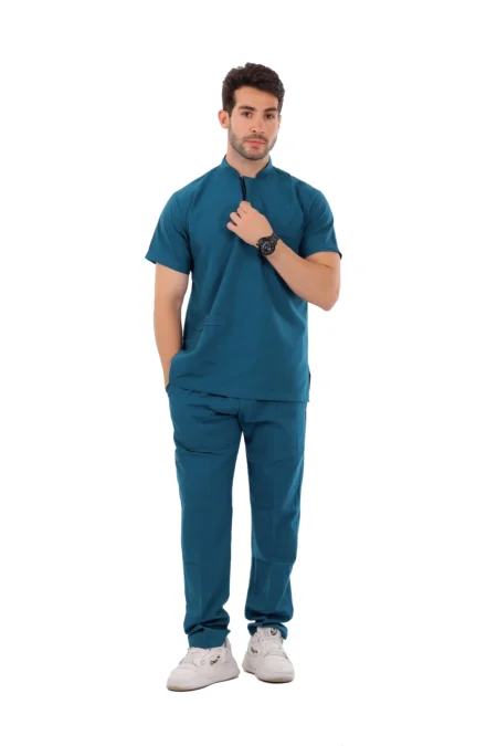 Dark Green Royal Scrub