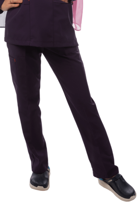 Purple Classic Pants