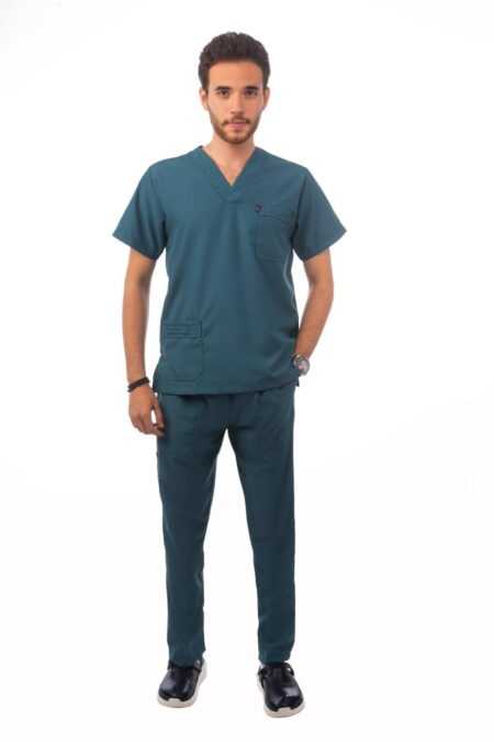 Dark Green Classic Scrub